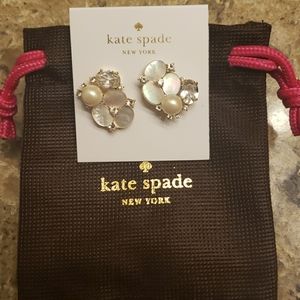 Kate Spade Disco Pansy Cluster Studs